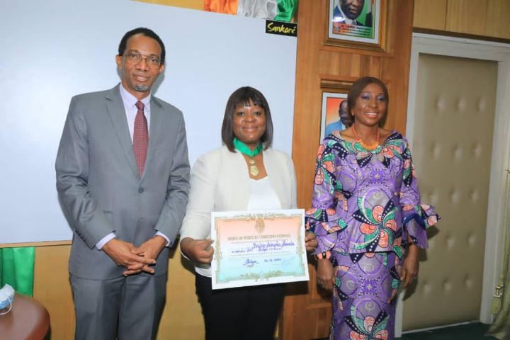 La directrice du PAM élevée au rang de commandeur de l’ordre du mérite de l’éducation nationale